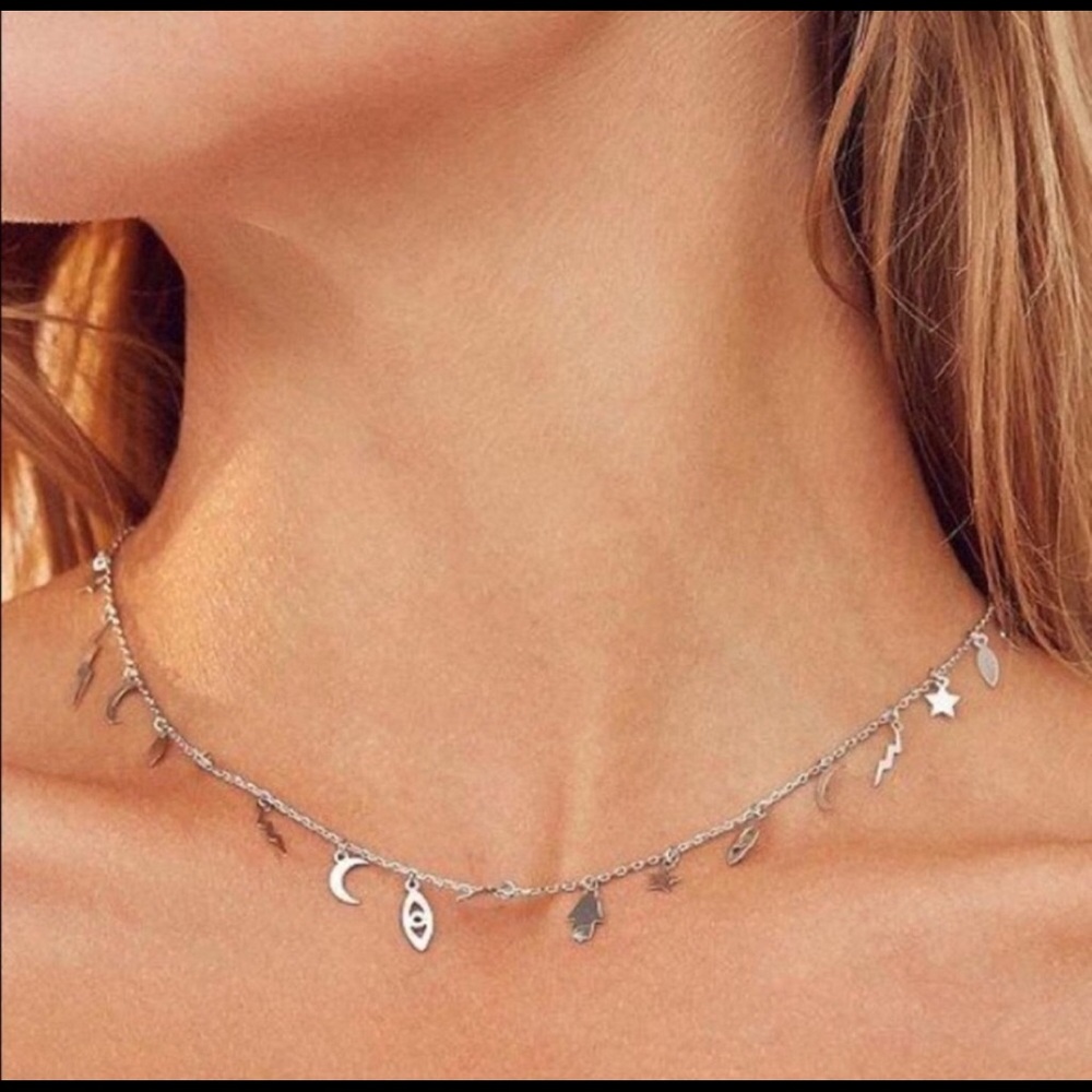 NWT Urban Outfitters Celestial Necklace